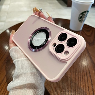 【Upgrade lens film/Matte Ultra-thin PC hard case】เคส compatible for iPHone 11 12 13 14 15 pro max case