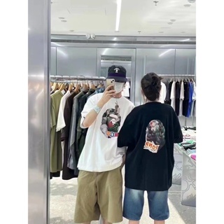 เสื้อยืด พิมพ์ลายปลาฉลาม BAPE Seijin Photo