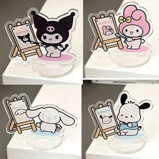 โมเดลอะคริลิคใส รูปการ์ตูน Sanrio Melody สร้างสรรค์ สําหรับตกแต่งบ้าน