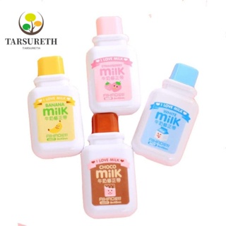 Tarsureth ชุดเทปลบคําผิด รีฟิลได้ สีขาว สําหรับสํานักงาน 4 ชิ้น