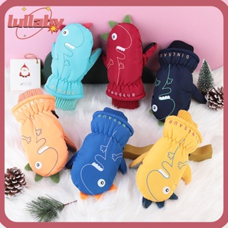 Lullaby ถุงมือเล่นสกี กันลื่น กันลม แฟชั่น กันน้ํา อบอุ่น สําหรับเด็ก ปีนเขา