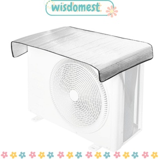 WISDOMEST ผ้าคลุมเครื่องปรับอากาศ กันฝน กันน้ํา กันฝุ่น