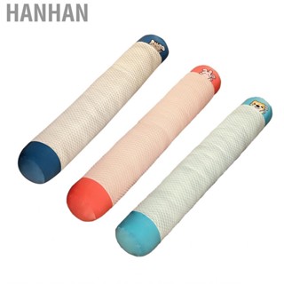 Hanhan Long Bed Pillow  Easy Cleaning  Body Removable Comfortable Breathable for Summer Sleeping