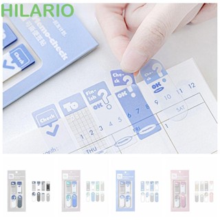 Hilario สติกเกอร์ฉลาก PET ฉีกได้ แบบเรียบง่าย สําหรับอ่านหนังสือ DIY