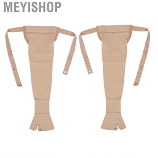 Meyishop Lymphedema Arm Sleeve Soft Nylon High Elasticity Breathable Portable Post Mastectomy for Recovery  n