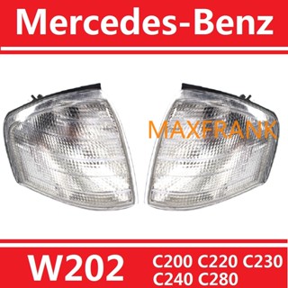 ไฟหน้า ไฟสัญญาณเลี้ยว สําหรับ Mercedes-Benz W202 C200 C220 C230 C240 C280 HEADLAMP/HEADLIGHT/LENS HEAD LAMP/FRONT LIGHT  ไฟหน้า