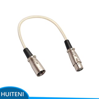 สายเคเบิลเสียงไมโครโฟน 1/2/3/5 30 ซม. 3 Pin XLR ตัวผู้ เป็นตัวเมีย สําหรับลําโพง