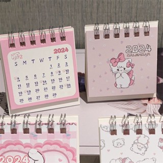 【พร้อมส่ง】 ♕ ปฏิทินตั้งโต๊ะน่ารัก 2024 ปฏิทินใหม่การ์ตูน Mikko ลูกแมวสีชมพูสุดน่ารักปฏิทินปฏิทินตั้งโต๊ะนักเรียน