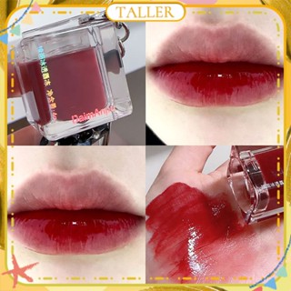 ✧Ready Stcok Daimanpu Mirror Ice Lip Jelly Lip Glaze Blush Mirror Water Smooth Moisturizing Lipstick High Color Rendering Long Lasting Lip Makeup TALLER