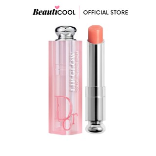 Dior Addict Lip Glow Color Reviving Lip Balm #004 Coral 3.2g (With Box) ชุ่มชื้นยิ่งขึ้น