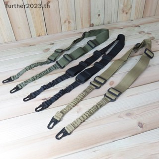 [FT] สายคล้องไหล่ หัวเข็มขัดโลหะ 2 จุด สําหรับปืนไรเฟิล QD [พร้อมส่ง]