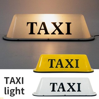 Xin Taxi ป้ายไฟแม่เหล็ก LED กันน้ํา สําหรับติดหลังคารถยนต์