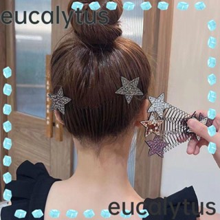Eucalytus1 ที่คาดผม แบบยืดหยุ่น เครื่องประดับ สําหรับเด็กผู้หญิง