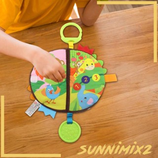 [Sunnimix2] หนังสือผ้านิ่ม ย่น สําหรับเด็กก่อนวัยเรียน เด็กผู้ชาย และเด็กผู้หญิง