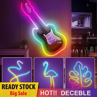 [Deceble.th] สายไฟริบบิ้น RGB เปลี่ยนสีได้ ควบคุมผ่านแอพ สําหรับตกแต่งในร่ม DIY