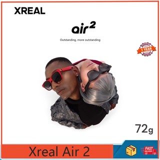 Xreal Air 2 Smart AR แว่นตา SONYs หน้าจอ OLED ซิลิโคน 120Hz แปรงสูง 72g น้ําหนักเบาพิเศษ รับรองสี ไม่ใช่แว่นตา VR