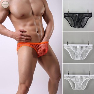 GORGEOUS~New Transparent Men Lingerie Panties Mens Briefs Shorts Bulge Pouch Underwear