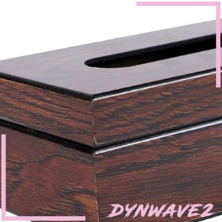 [Dynwave2] กล่องทิชชู่ไม้ ลาย Elagant สําหรับตกแต่งห้องนอน ห้องน้ํา ห้องครัว โต๊ะเครื่องแป้ง