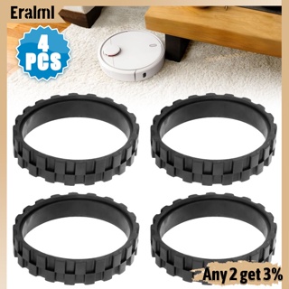 Eralml อะไหล่ยางล้อรถยนต์ กันลื่น แบบเปลี่ยน สําหรับ Irobot Roomba Wheel Series 500 600 700 800 900 I7 4 ชิ้น