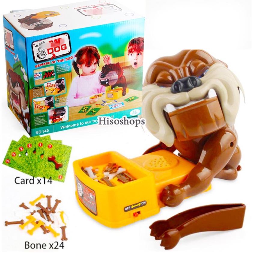พร้อมส่ง BAD DOG Toys for kid เกมส์หมาหวงกระดูก เกมส์หมางับ ใส่ถ่าน ของเล่นสำหรับครอบครัวเล่นได้หลายคน
