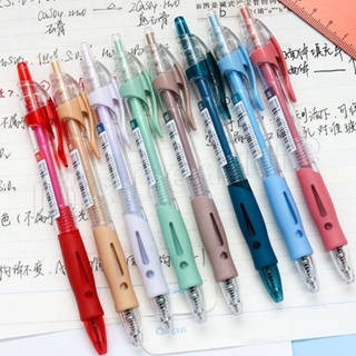 [ Featured ] ปากกาวาดภาพแห้งเร็ว 0.5 มม. / ปากกาเขียน ความจุสูง / ปากกาเน็ตทรัล สีสันสดใส ย้อนยุค / ปากกาลายเซ็น สีดํา / อุปกรณ์สํานักงาน โรงเรียน / เครื่องเขียนนักเรียน
