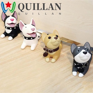 Quillan กันชนประตู ซิลิโคน น่ารัก อุปกรณ์ห้องนอน ไม่ต้องเจาะ ความปลอดภัย เฟอร์นิเจอร์ ฮาร์ดแวร์ ลิ่มประตู