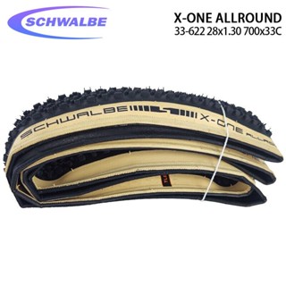 【Cod】schwalbe อะไหล่ยางรถจักรยาน ไร้ยางใน 33-622 700x33c X-ONE allround 28 นิ้ว สําหรับรถจักรยานเสือภูเขา