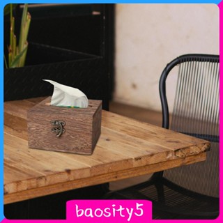 [Baosity5] กล่องไม้ใส่ทิชชู่ กระดาษทิชชู่ สําหรับโรงแรม สํานักงาน