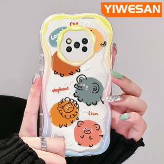 เคสโทรศัพท์มือถือ ซิลิโคนใส กันกระแทก ลายการ์ตูนสวนสัตว์น่ารัก สีสันสดใส สําหรับ Xiaomi Poco X3 NFC Poco X3 Pro Poco X3 GT Poco X4 NFC X4 GT M3 F4