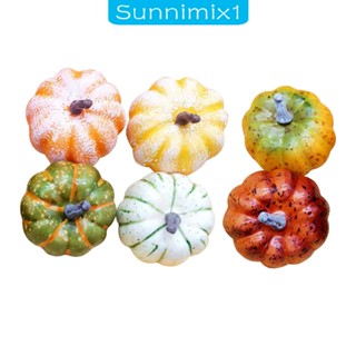 [Sunnimix1] โมเดลฟักทองเทียม ผัก ผลไม้ เครื่องประดับ สําหรับตกแต่งปาร์ตี้ฮาโลวีน