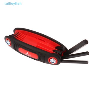 【tuilieyfish】ประแจหกเหลี่ยม 8 In1 สําหรับซ่อมแซมจักรยาน【IH】