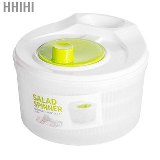 Hhihi Vegetable Dryer  Salad Spinner Strong and Wear Proof Quick Dehydration Multifunctional Plastic for Home