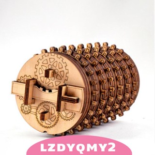 [Lzdyqmy2] กล่องปริศนาไม้ อัจฉริยะ เกมปริศนา สําหรับเด็ก และผู้ใหญ่