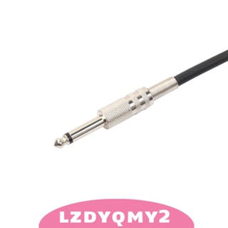 [Lzdyqmy2] สายเคเบิลไมโครโฟนโมโน XLR 3-Pin ตัวผู้ เป็น 6.35 มม. 1/4 นิ้ว TRS ตัวผู้ 6 ฟุต