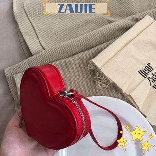 Zaijie24 กระเป๋าสตางค์ กระเป๋าคลัทช์ กระเป๋าใส่เหรียญ แฟชั่นสตรี