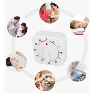 60 Minute Mechanical Kitchen Cooking Timer Alarm Food Preparation Baking / Timer Countdown Alarm Food Preparation