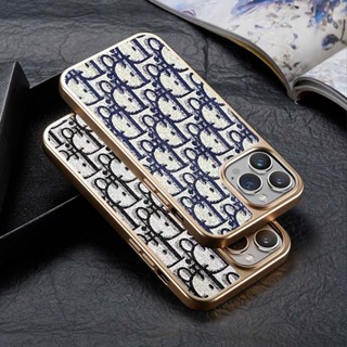 Yjd เคสโทรศัพท์มือถือ ชุบไฟฟ้า กันกระแทก ดูดี หรูหรา สําหรับ iPhone 14 Pro Max iPhone 13