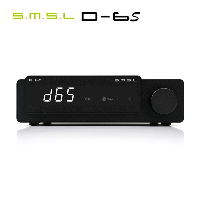 ตัวถอดรหัสบลูทูธ SMSL D-6s MQA MQA-CD ES9039Q2M XU316 D6s DAC พร้อมรีโมตคอนโทรล