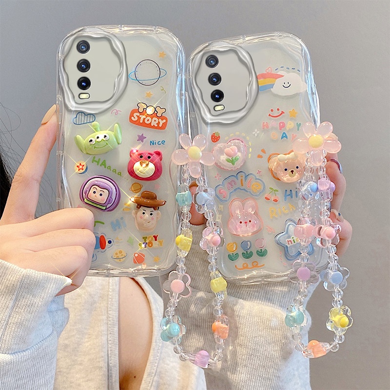 ใหม่ เคสโทรศัพท์มือถือ กันกระแทก ลาย 3d สําหรับ vivo Y20 Y20i Y20s Y12s Y12A Y12D V2026 V2027 V2029 V2032