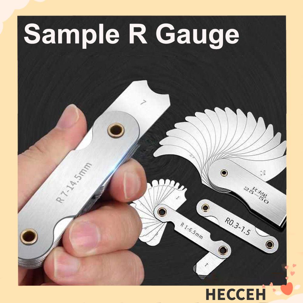 Hecceh เกจวัดตัวอย่าง R สกรูพิช สําหรับวัด 16 ชิ้น ต่อชุด