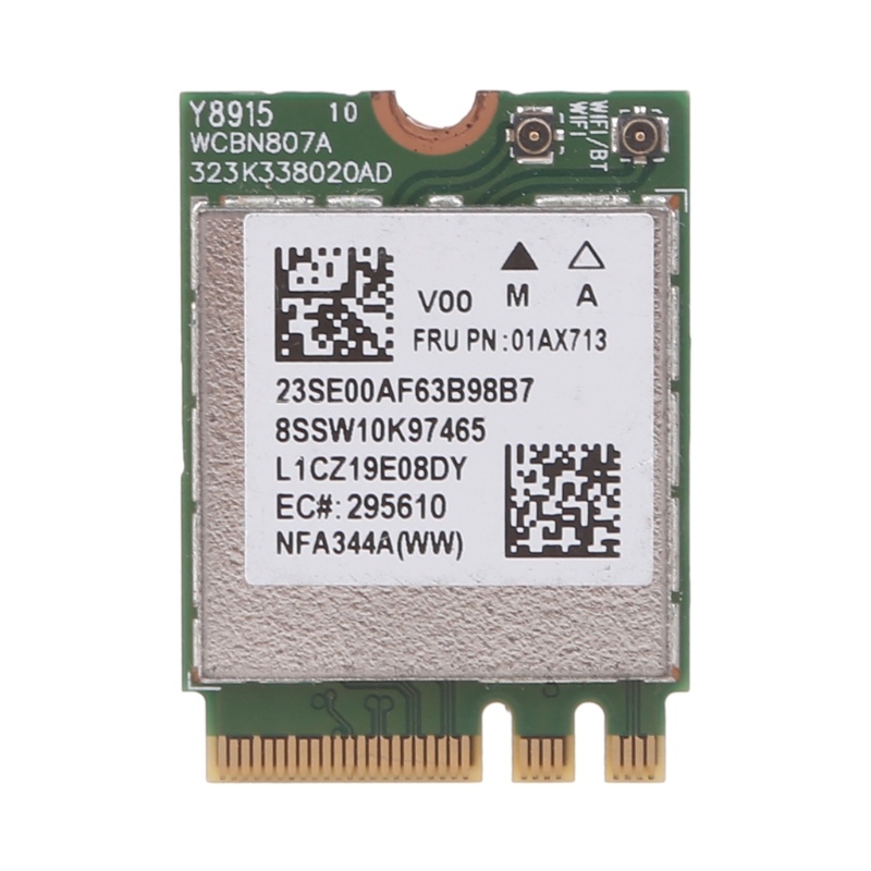 BT NFA344A QCNFA344A M 2 NGFF WiFi Card สําหรับ Lenovo ThinkPad 710S E470 E475 E570 E575 V310 YOGA-7