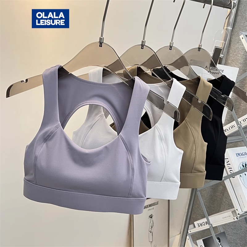 OLALA LEISURE ชุดชั้นใน สปอร์ตบรา โชว์หลัง แนวเซ็กซี่ สําหรับผู้หญิง YY YW139