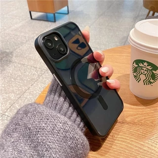 เคสโทรศัพท์แบบใสเข้ากันได้กับ iPhone 15 Pro Max 16 14 13 12 11 Pro Max 14Plus 15Plus 13mini 12mini XR Macaron เคสป้องกันแรงกระแทก