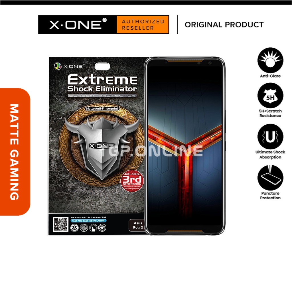 Asus ROG Gaming Phone 2 X.One Extreme Series ฟิล์มกันรอยหน้าจอ กันรอยนิ้วมือ เนื้อแมตต์ ป้องกันแสงสะท้อน