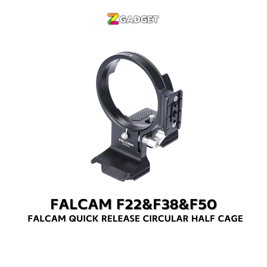 ตัวล็อคเลนส์ FALCAM F22&F38&F50 horizontal-to-vertical quick release circular half cage