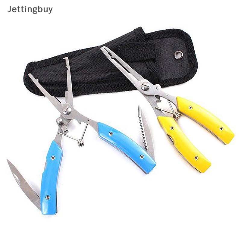 [Jettingbuy] ใหม่ พร้อมส่ง คีมสเตนเลส สําหรับใช้ในการตกปลา