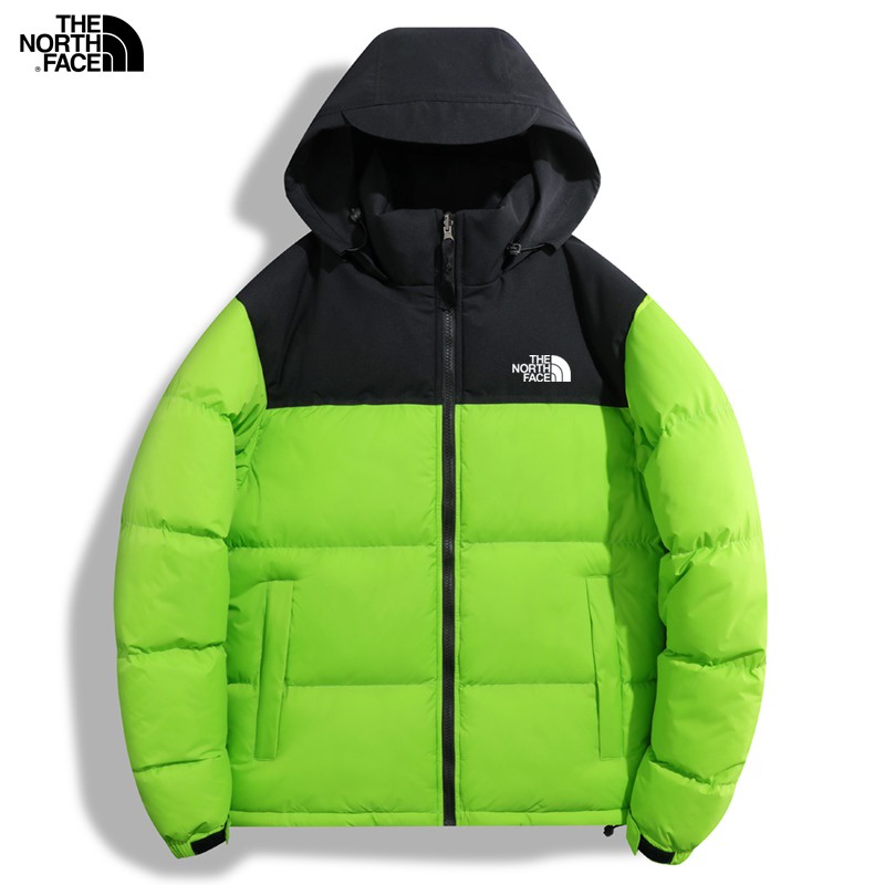 The North Face เสื้อแจ็กเก็ต ผ้าฝ้าย 100% มีฮู้ด กันน้ํา กันลม ให้ความอบอุ่น เหมาะกับฤดูหนาว สําหรับผู้ชาย และผู้หญิง