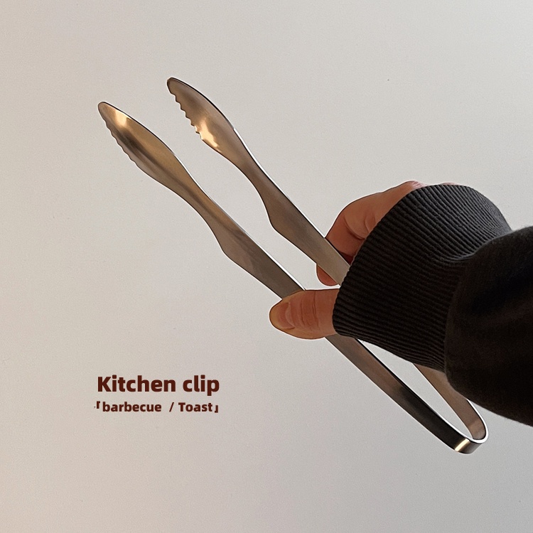 HERA ที่คีบบาร์บีคิว สเตนเลส สไตล์เกาหลี ที่คีบอาหาร ที่คีบสเต็ก บาร์บีคิว