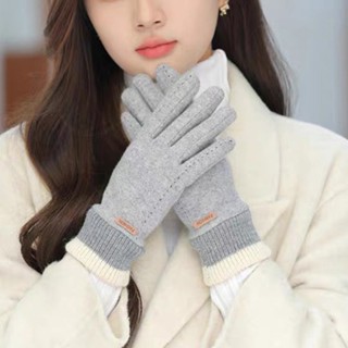 ถุงมือ ผ้าวูล กันลม ให้ความอบอุ่น เหมาะกับใส่ขับขี่กลางแจ้ง …