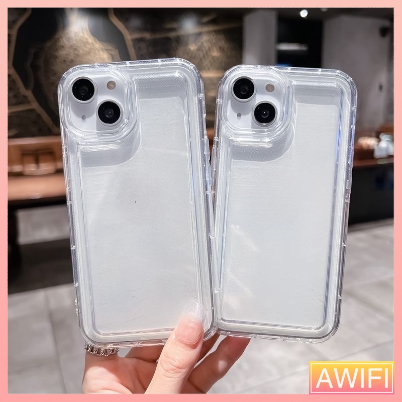 AWIFI เคสโทรศัพท์ แบบนิ่ม สำหรับรุ่น 15 15PRO 14 13 13PRO 13PROMAX 12 ProMax 11 8plus 7plus XR X XS Max SE 11Pro#041